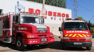 Impresionante el operativo simulado de bomberos