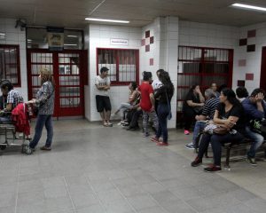 Las guardias de hospitales están colapsadas