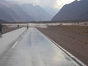 El tránsito a Chile está interrumpido por un alud en la Ruta 7