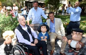 Mendoza: Ahora te podés sacar una foto junto a los personajes de Quino