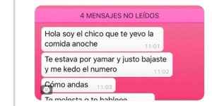 Pidió comida, el delivery le mandó mensajes, denunció y las redes explotaron contra la empresa