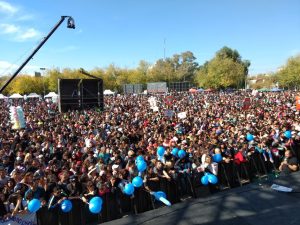 Una multitud celebró la Maratón Otoño por la Vida