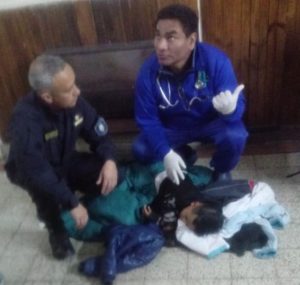 Mendoza: Policía ayudó a un nene de 2 años que estaba convulsionando