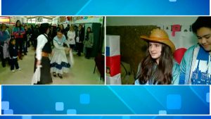 Alumnos de escuela de Maipú hicieron una feria por el Mundial