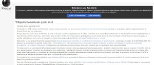 ¿Por qué no funciona hoy Wikipedia?