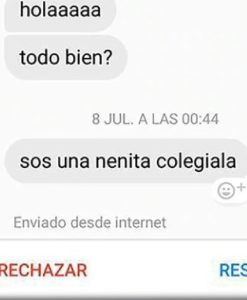 Estos son los chats obscenos que les enviaba un profesor a sus ex alumnas