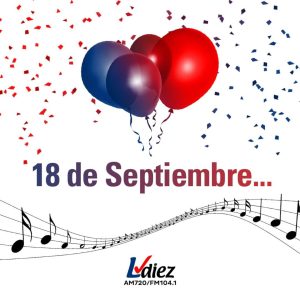 ¡Felices 87 años! Hoy es 18 de septiembre, el día de la LV10