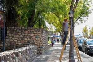 Tupungato reacondiciona su avenida principal