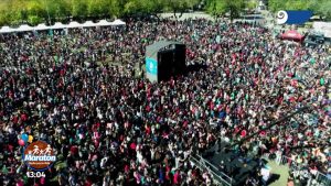 Una multitud disfrutó de la Maratón Otoño por la Vida