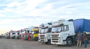 Camioneros reclaman por las condiciones en Alta Montaña