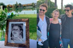 Pampita y Vicuña recordaron juntos a su hija Blanca
