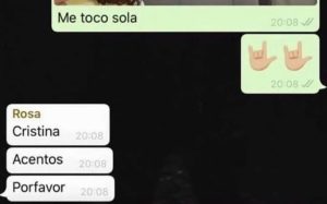 “Me toco sola”: El malentendido viral de Whatsapp entre una madre y su hija