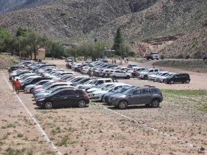 En Cacheuta empezó a regir el estacionamiento medido