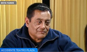 Aldo Díaz, sobre el accidente del Teatro Plaza: "Hay días que no puedo dormir"