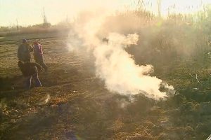 Video: el misterioso terreno de Guaymallén del que sale humo de la tierra