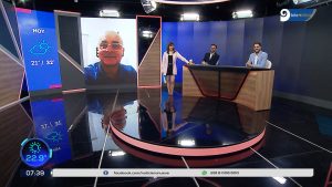 Noticiero 9 renovó su imagen y está increíble