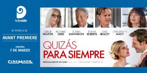 Ganate pases dobles, pochoclo y gaseosa para ver Quizás para siempre en el cine