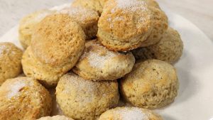 Aprendé a hacer esta receta de scones de naranja con una masa espectacular