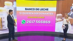 Banco de leche: convocan mendocinas donantes con una nueva modalidad domiciliaria