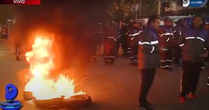 ¿Qué reclaman los manifestantes en la calle Bandera de Los Andes de Guaymallén?