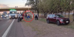 Otra vez el Acceso Sur fue escenario de un terrible accidente: atropellaron a una chica de 21 años al cruzar