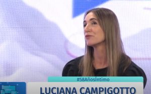 ¿Cuál fue la primera nota que realizó Luciana Campigotto en las calles mendocinas?