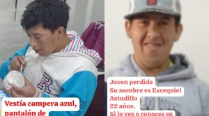 Una familia busca con desesperación a su hijo perdido en Mendoza