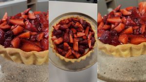 Te avisamos: Esta tarta de frutilla con crema pastelera no puede más de rica, probala