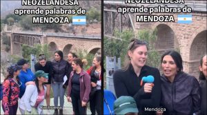 Una neozelandesa visitó Mendoza y se sorprendió al aprender algunas palabras típicas de la provincia