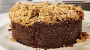 Aprendé a hacer esta riquísima torta de manzana mezcla con crumble que es una bomba