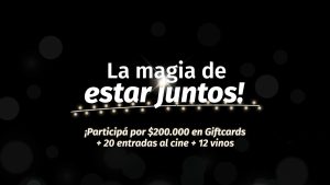 Viví las fiestas en Canal 9 Televida y ganate una orden de compra por $200 mil, entradas al cine y muchos vinos