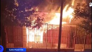 Conmoción en Mendoza: murió un hombre en un incendio durante Navidad