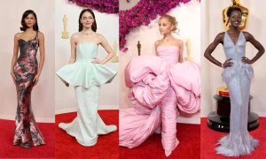 Oscars: looks deslumbrantes y eclécticos en la red carpet