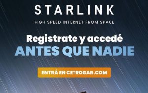 Cetrogar se suma a la tendencia mundial y venderá Starlink en Argentina