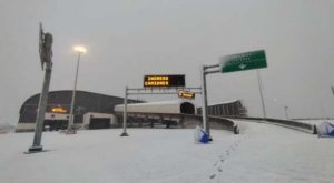 Cubierto de nieve: reabrió el paso Cristo Redentor