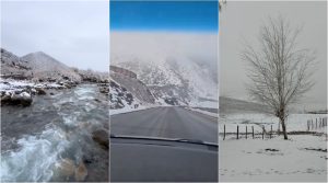 Las mejores postales de la nevada: Potrerillos y el Valle de Uco cubiertos de blanco