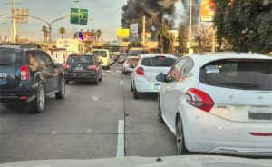 Incendio en el centro de Mendoza: ¿Hasta cuándo estará cortado el tránsito en el Nudo Vial?