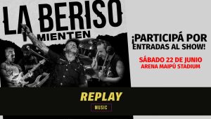 La Beriso vuelve a Mendoza y con Replay Music vas a poder disfrutarlo