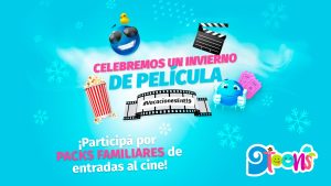 Disfrutá las Vacaciones en el 9 y ganate entradas al cine