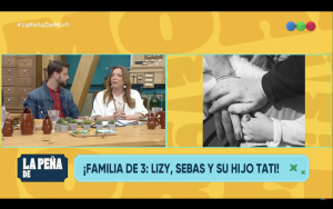 Video : Lizy Tagliani emocionó a todos en ´La Peña de Morfi´ cuando ´Tati´ le dijo ´mamá´