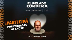 Participá por entradas al show de El Pelado Cordera en Mendoza