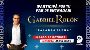 Gabriel Rolón llega a Mendoza y con Canal 9 Televida podés ser parte de esta terapia colectiva