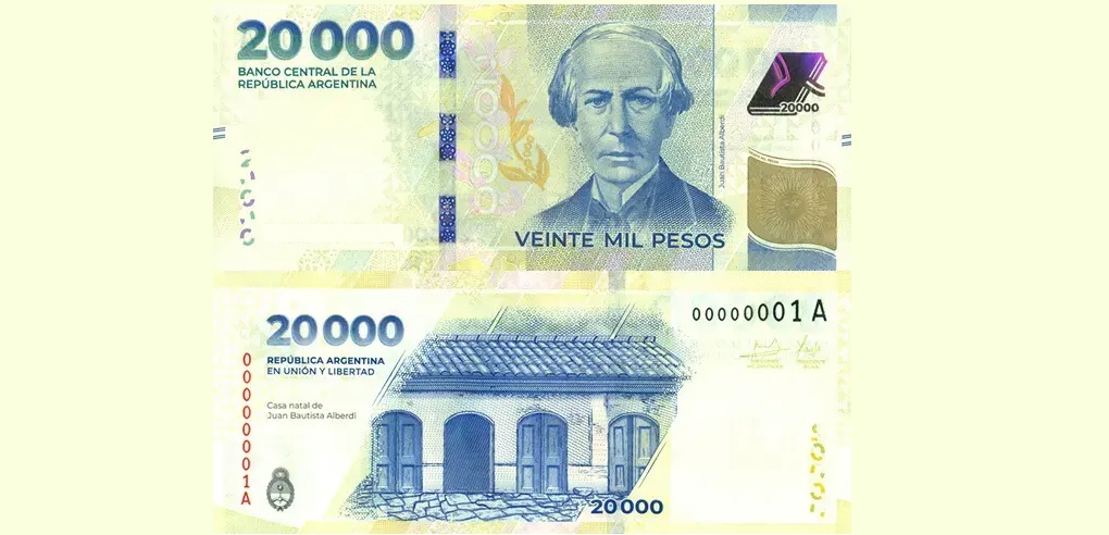 Nuevo billete de $20000: esto debés tener en cuenta para que no te metan un  trucho