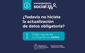 Acompañamiento Social: ¿Quiénes tienen tiempo hasta el 3 de enero para actualizar sus datos?