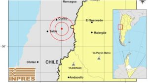 Tembló fuerte en Chile y se sintió en Mendoza 