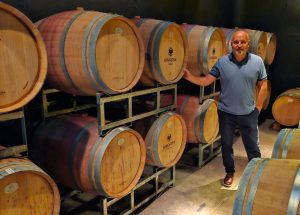 Fernando Jara presenta su vino: “Estoy entrando en la atmósfera de la vitivinicultura”