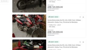 Remate online: subastan motos y autos en Godoy Cruz desde $120.000 ¿Cuándo es, qué modelos hay y cómo participar?