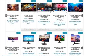 ¿Cómo comprar un televisor de 75 pulgadas en 30 cuotas sin interés de $61000?