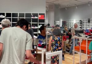 Video: así arrasan con las zapatillas los argentinos en Florianópolis ¿cuál es la billetera virtual que se usa para pagar?