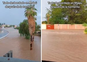 Fotos y y videos: así quedó Mendoza tras la fuerte tormenta de este lunes